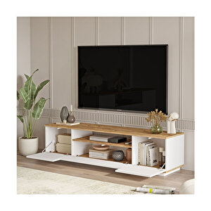 Loft Tv Ünitesi Konsol Sehpa 4lü Set