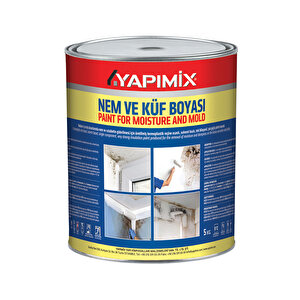 Nem Ve Küf Boyasi 5 Kg, Beyaz