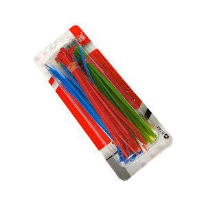 Kablo Baği 200x2.5 5 Renk 20 Şer Adet