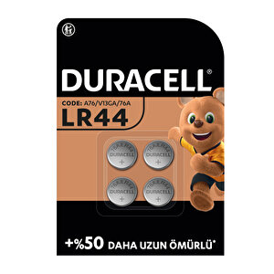 Duracell Özel Alkalin Lr44 4'lü