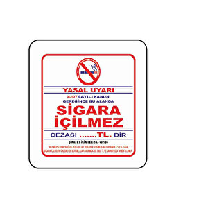 12*12 Sigara İçilmez