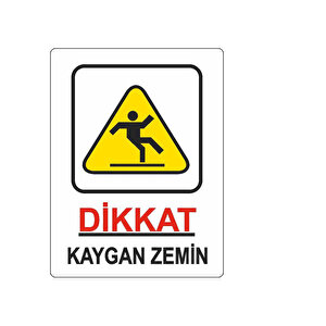 25*35 Dikkat Kaygan Zemin