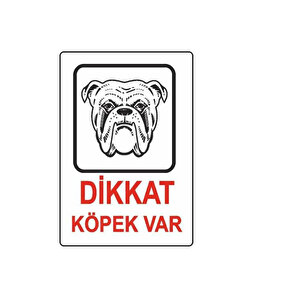 25*35 Dikkat Köpek Var