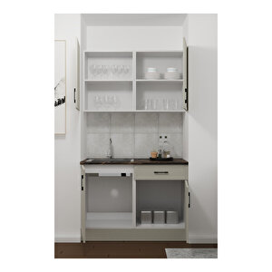 Latte Mini Mutfak Set 120 cm