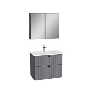 Set-ovalisg Lvd,2çek,80cm,gri,yulv+ Cayn