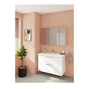 Set-oraf Lvd,2çek,100cm,beyaz,köşlv+mayn