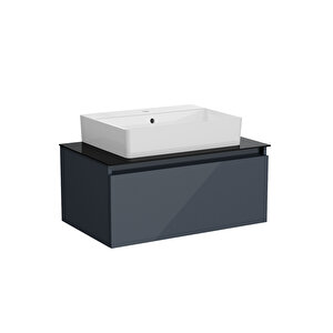 Nuo Tzg Lvd,80cm,1çek,p.antrsit,siyahcam