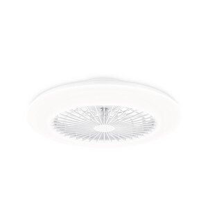 Amigo Flat Fan Ceiling Ir Rd 25w+60w Wh