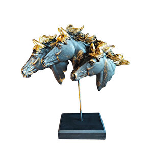 3'lü At Biblo Siyah Gold