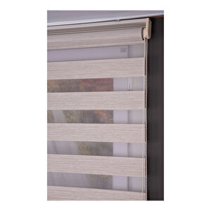 120*190 Zebra Perde Bambu Pileli