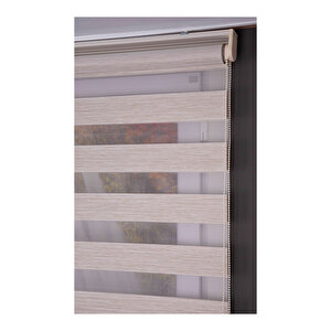 80*190 Zebra Perde Bambu Pileli