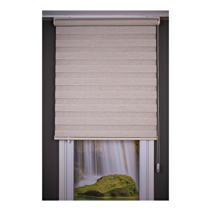 80*190 Zebra Perde Bambu Pileli