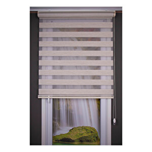 80*190 Zebra Perde Bambu Pileli