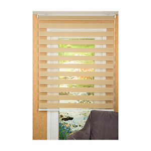 Zebra Perde Sütlü Kahve 120x200 cm