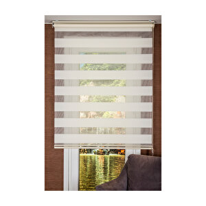 Zebra Stor Mikropliseli Krem 180x200 cm