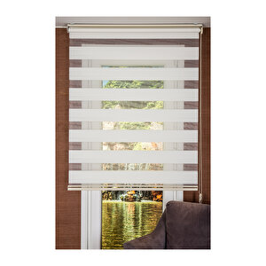 Lucıano Zebra Stor Perde Beyaz 120x200 cm