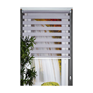 Zebra Stor Perde Gri 140x200 cm