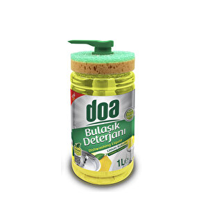 Sıvı Bulaşık Det. Süngerli Limon 1000 ml
