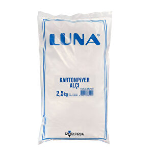 Luna Kartonpiyer Alçi 2,5 Kg