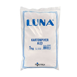 Luna Kartonpiyer Alçi 1 Kg