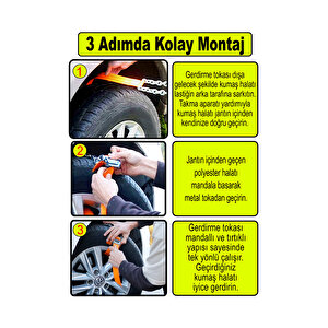 8'li Gold Kar Zinciri Seti