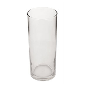 Angdesign Düz Cam Vazo-şeffaf -18 Cm