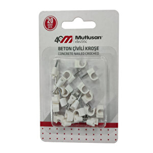 No 2 Beton Civili Kroşe 20 Li Paket