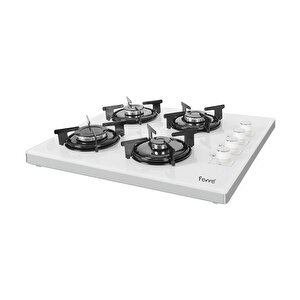 B2240 CE Beyaz Cam Setüstü Ocak