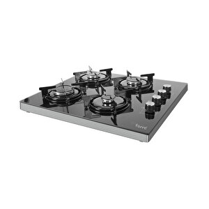 S2240 CE Siyah Cam Setüstü Ocak