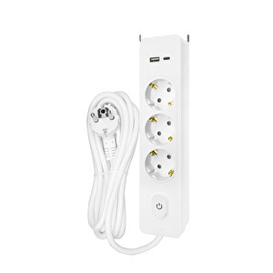 Üçlü Anahtarli Hizli Şarjli(20w) 3 Metre