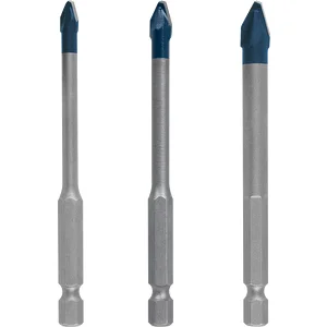 EXPERT HEX-9 Hard Ceramic Matkap Ucu Set 3lü