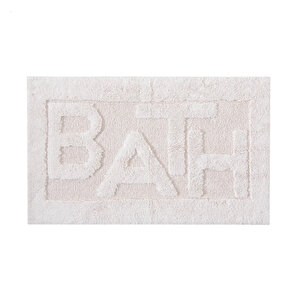 Crea Bath Ayak Paspası 50x80 Ekru