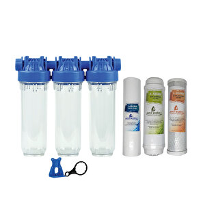 Pera Water Daire Girişi 3 Lü Filtre Set