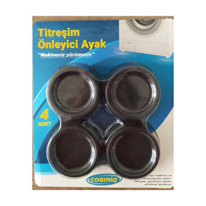 Cosmig -titreşim Önleyici Ayak  Siyah