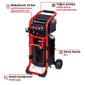 TE-AC 270/50 Silent Kompresör Yağsız