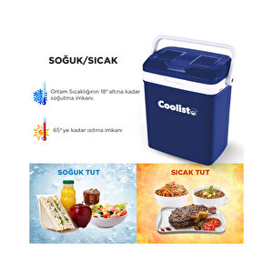 Coolist Clt18 12v/220v 18l Oto Buzdolabi