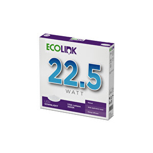 Ecolink Downlight 22.5w 3000k