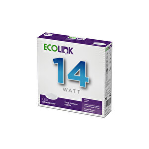 Ecolink Downlight 14w 6500k