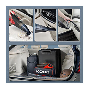 Kobb Kbv12 12v Araç Süpürgesi+5 Aks+çant