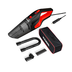 Kobb Kbv12 12v Araç Süpürgesi+5 Aks+çant