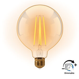 Panason E27 Dim Fil G125  7w 806lm 2700k