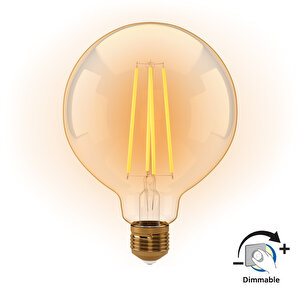 Panason E27dim Fil G95 7w806lm 2700k Clr