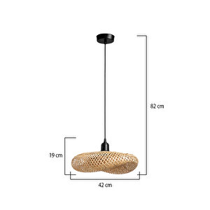 Odena Bambu Sarkıt 40 cm