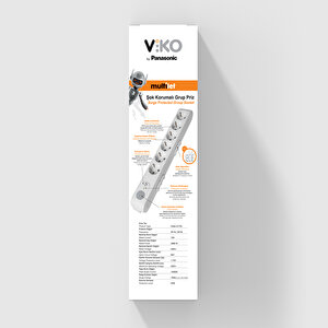 Viko Multi-let Şok K.6 Li Top 1,5m 1050j