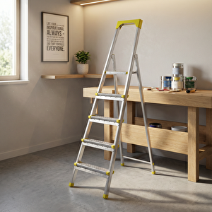 Proera 4+1 Galvaniz Merdiven