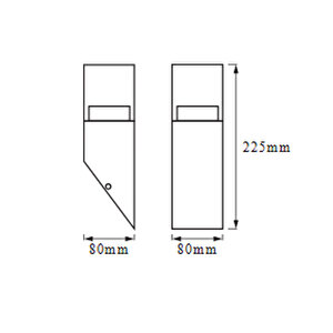 Endura Style Crystal Torch Aplik 4.5W