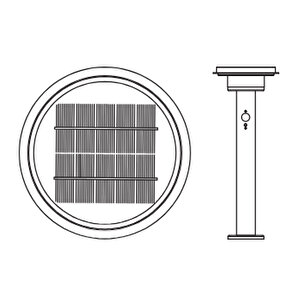 Endura Style Solar 40Cm Kısa Direk Sensö