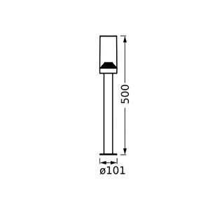 Endura Classıc Amber 50Cm E27 Dg