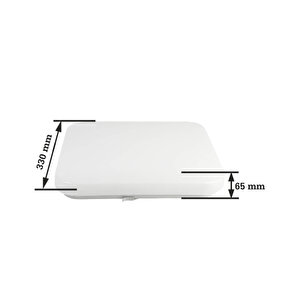 24w Kare Led Tavan Armatürü - Beyaz Işik
