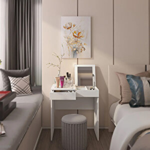 Parla Beyaz Makyaj Masası